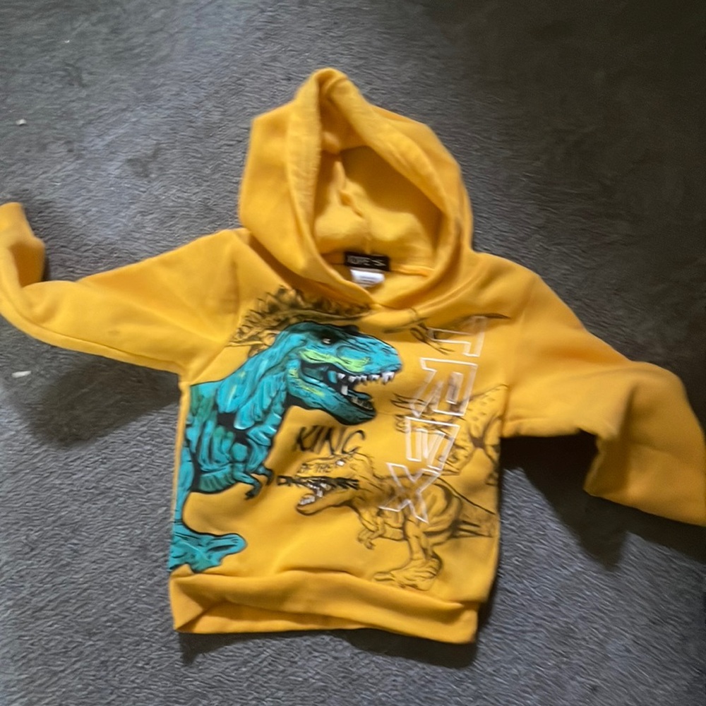 S1ope kids 3T yellow hoodie